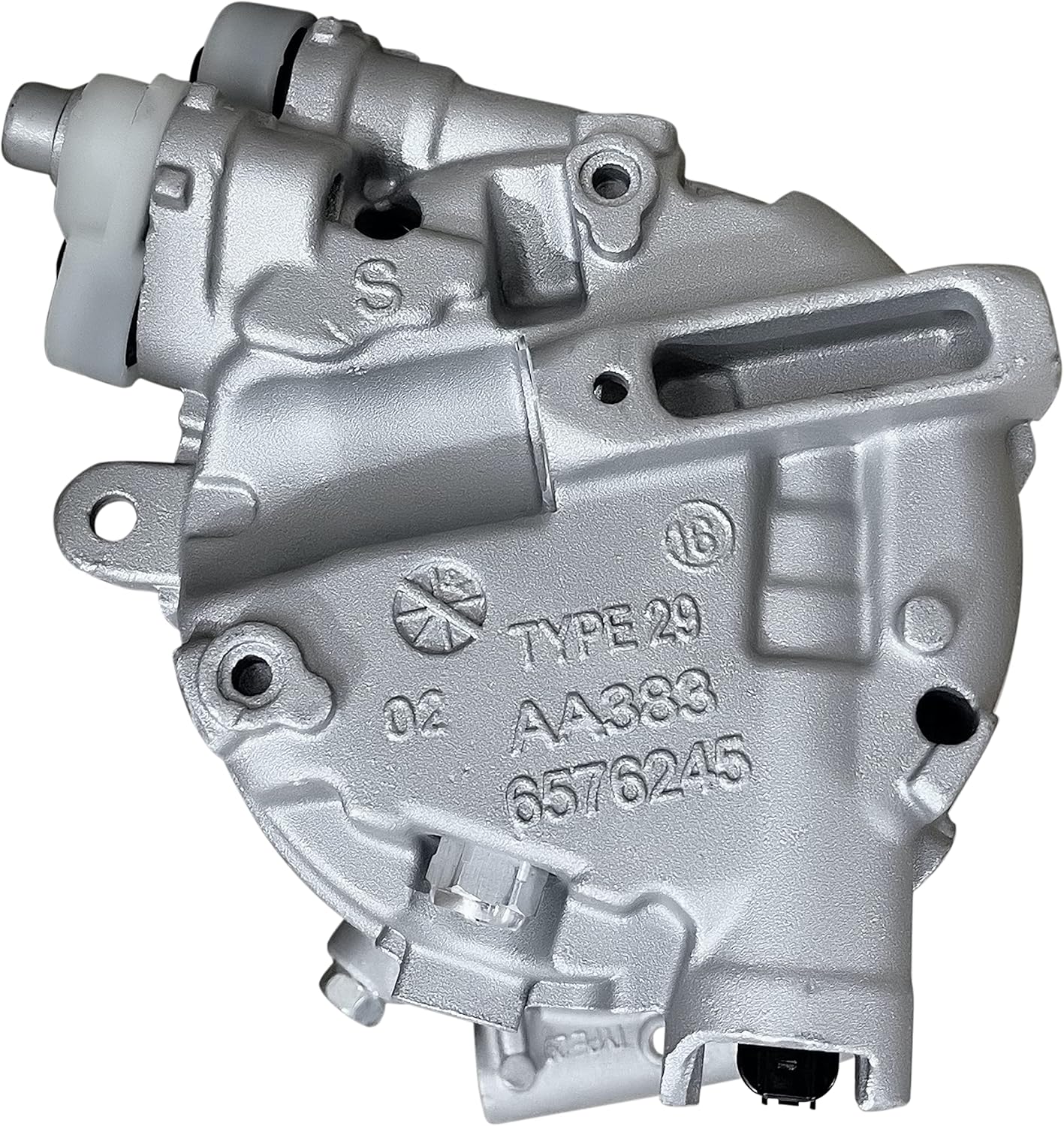 RYC New Automotive Air Conditioning Compressor and A/C Clutch AFH389 (Fits Chrysler Pacifica 3.6L 2017, 2018, 2019, 2020, 2021, 2022; Fits Chrysler Voyager 3.6L 2020, 2021, 2022)