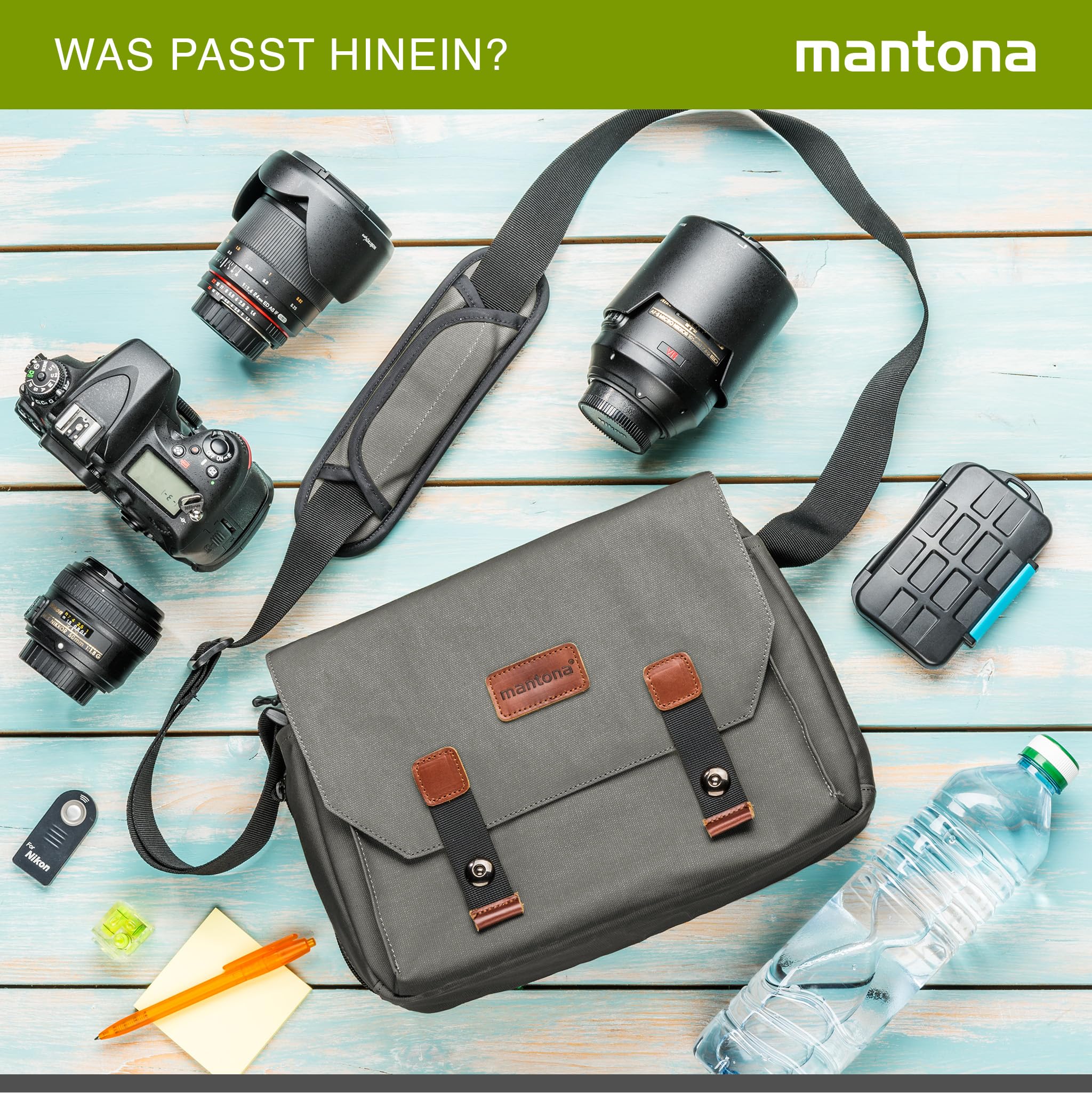 Mantona Milano - Custodia per fotocamera