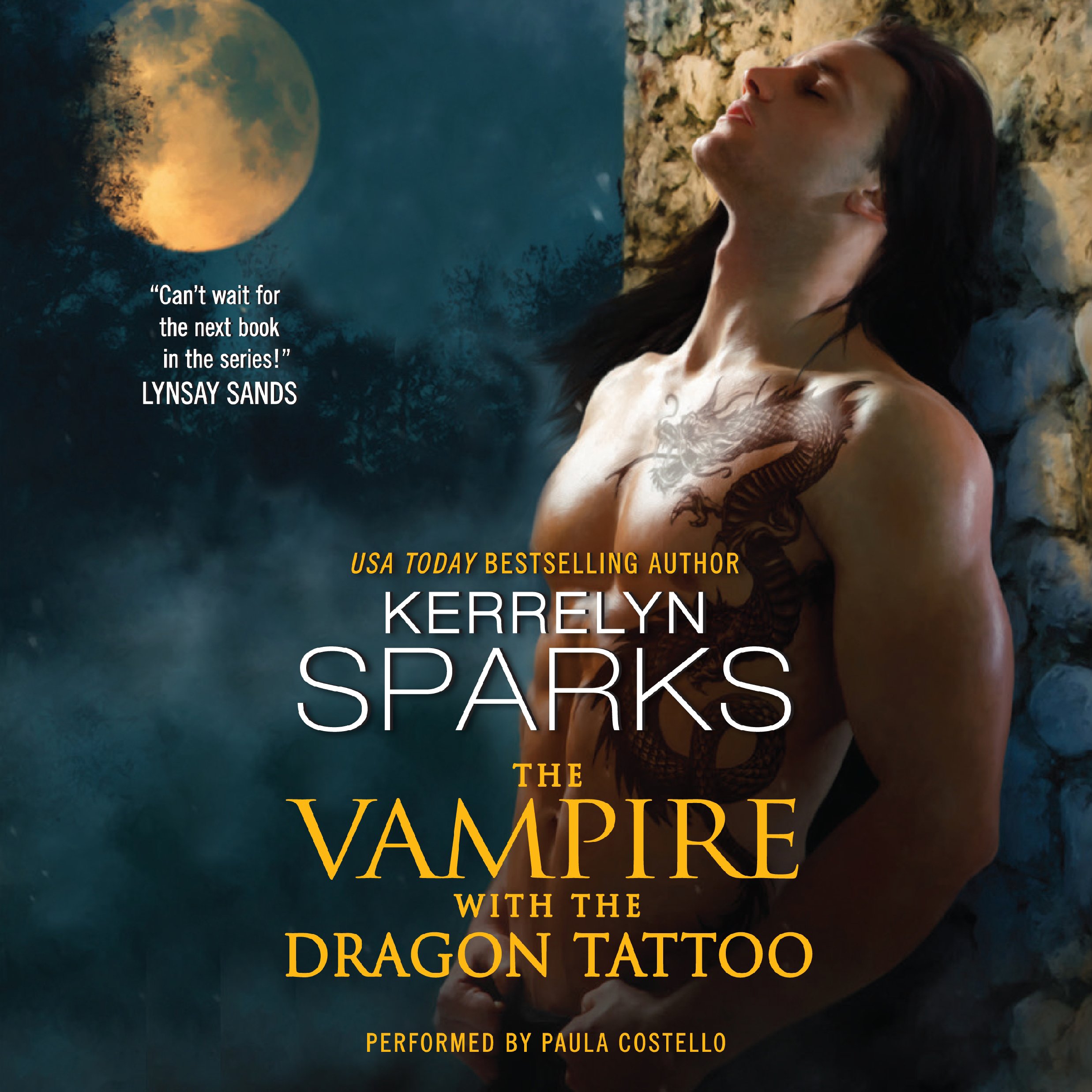 Cover art for The Vampire With the Dragon Tattoo