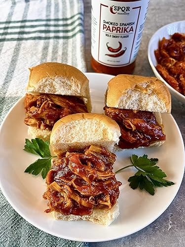 Miniatura 5 de SPQR Seasonings - Paprika española ahumada XL, tarro de 7 onzas, grado de restaurante gourmet, sabor a pimentón español ahumado