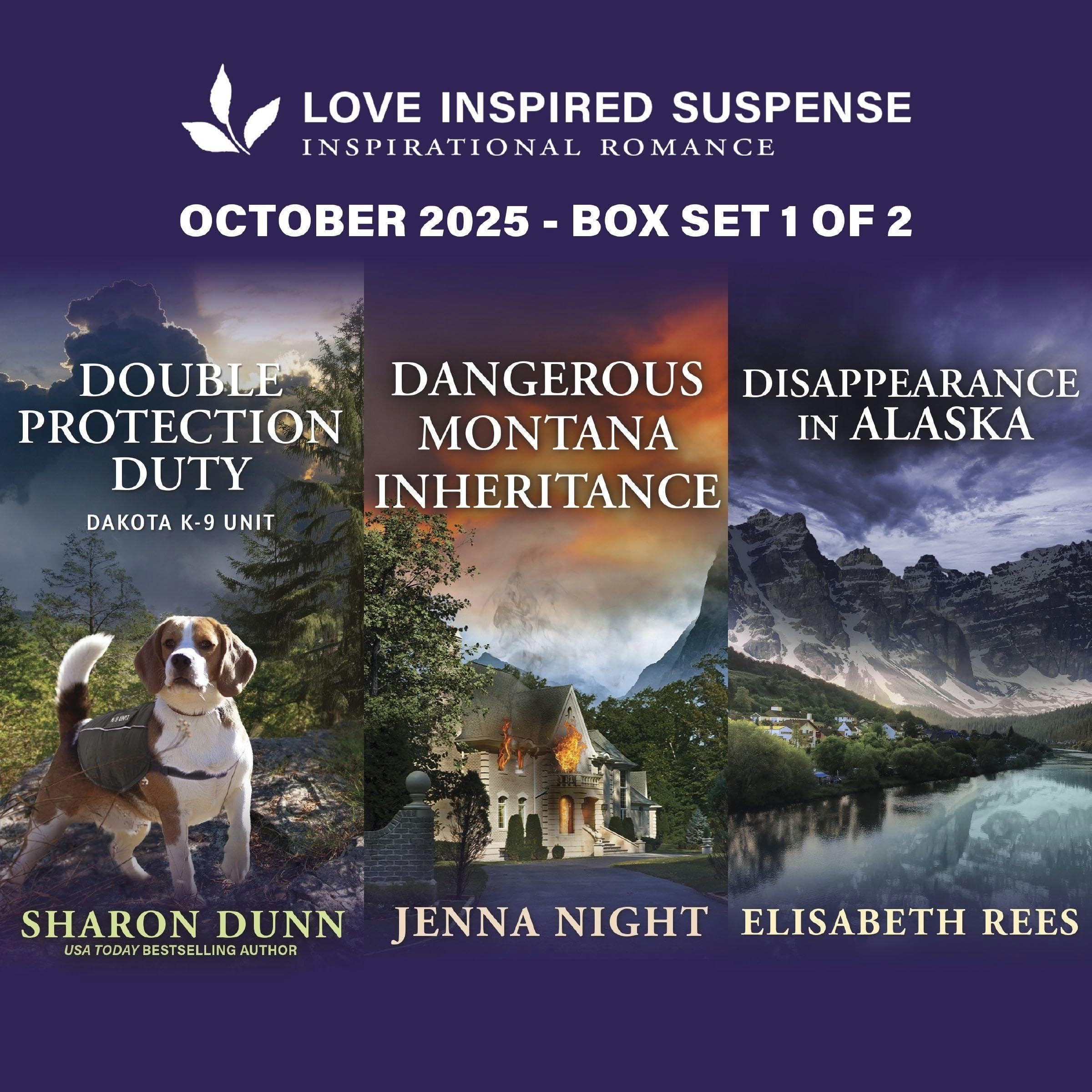 Love Inspired Suspense October 2025 - Box Set 1 of 2