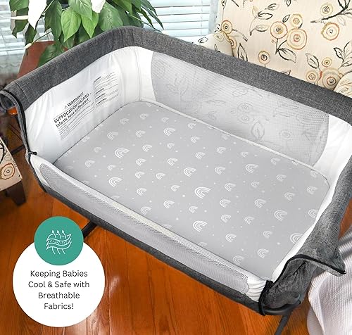 Miniatura 3 de Sábanas de moisés para Maxi-Cosi Iora, Papablic 2 en 1 Bonni, Cowiewie moisés de bebé, 3 unidades, 33 x 20 pulgadas, ultra suaves, transpirables,