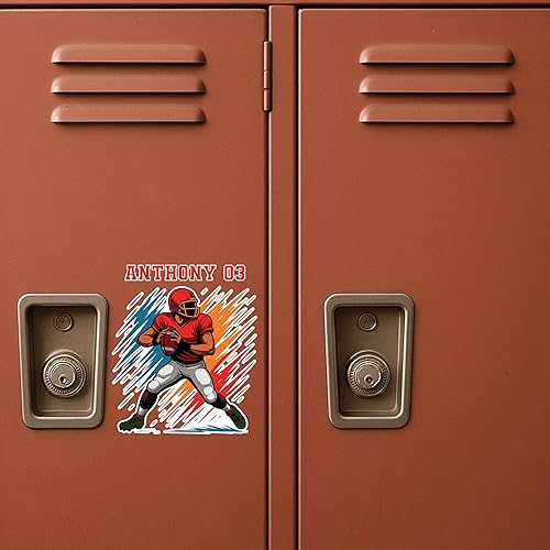 Miniatura 4 de Football Room Decor for Boys Stylish Sports Decals and Football Stickers for Kids Bedrooms, Christmas Gift Pick