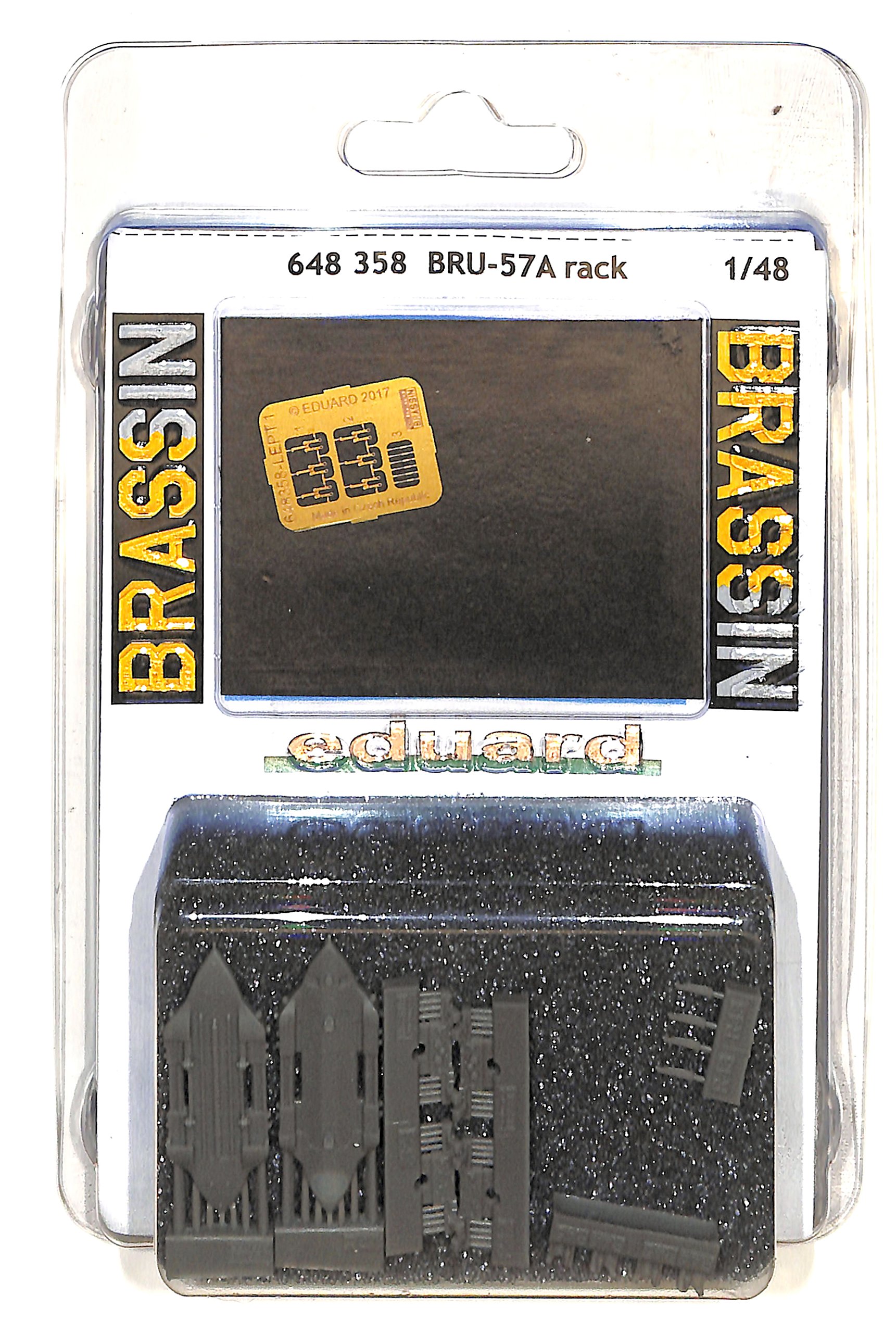 Edu648358 1:48 Eduard Brassin Bru-57a Rack Set [Model Kit Accessory]