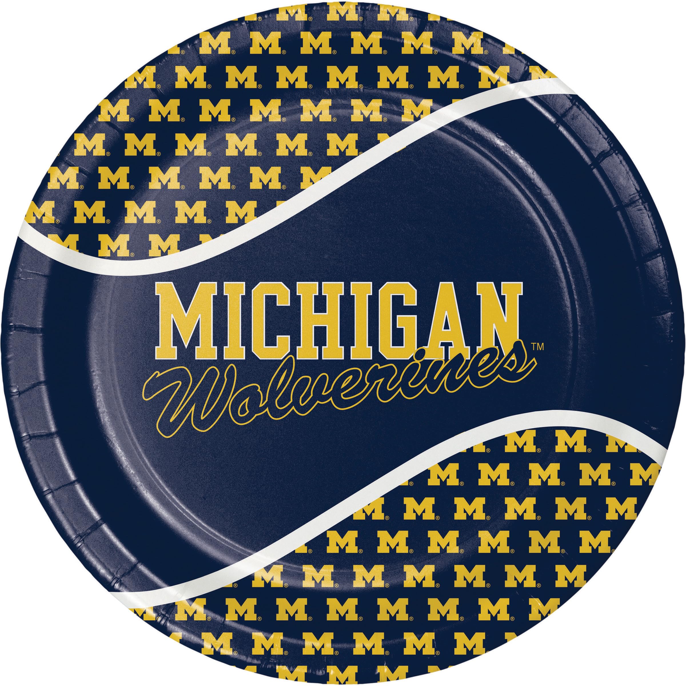 University of Michigan Paper Plates