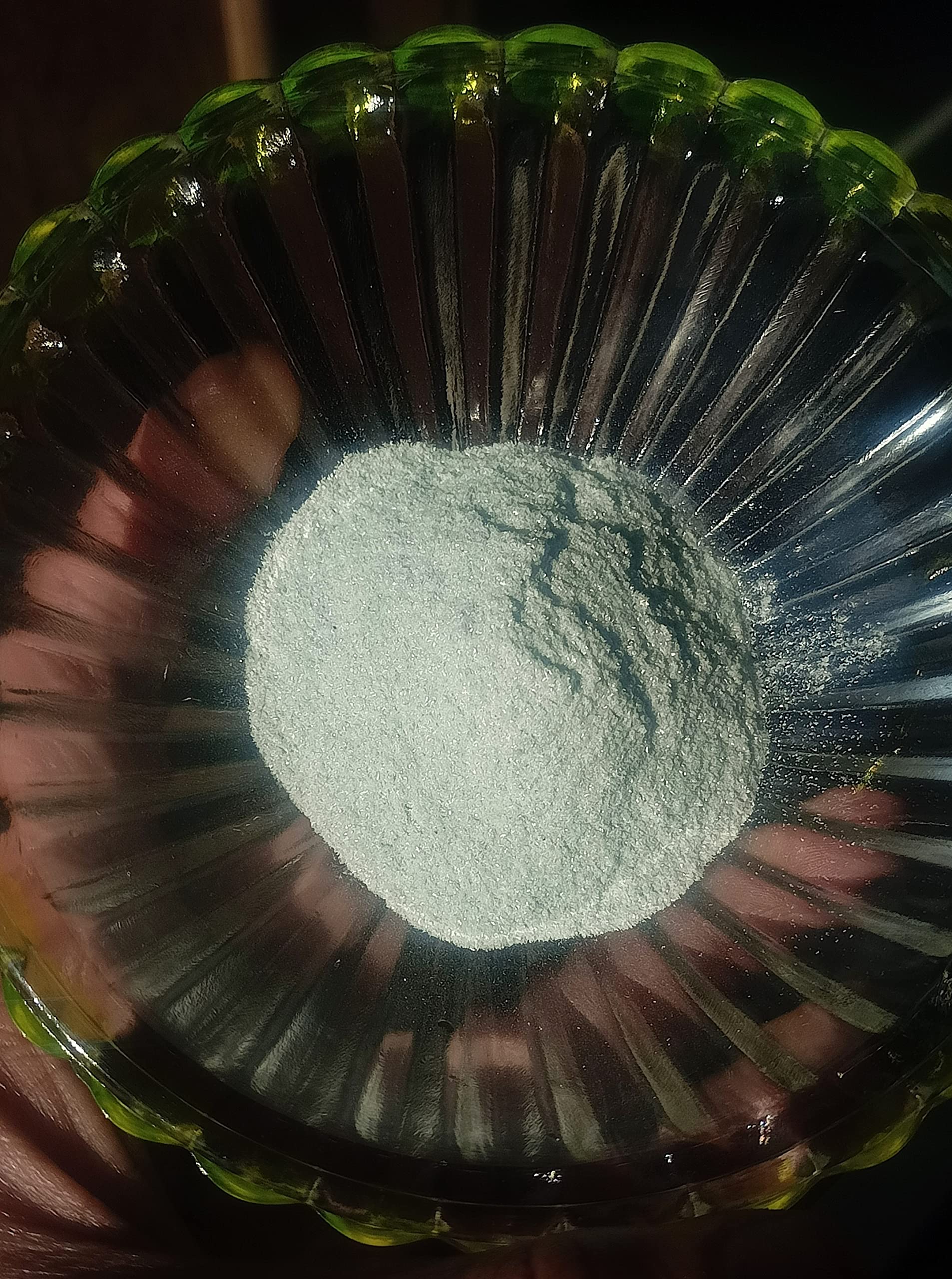 Natural Seraphinite Crushed fine Powder 300 ct/ 60 gm, Perfect for Resin Art, Inlay Work, Mineral Art and More