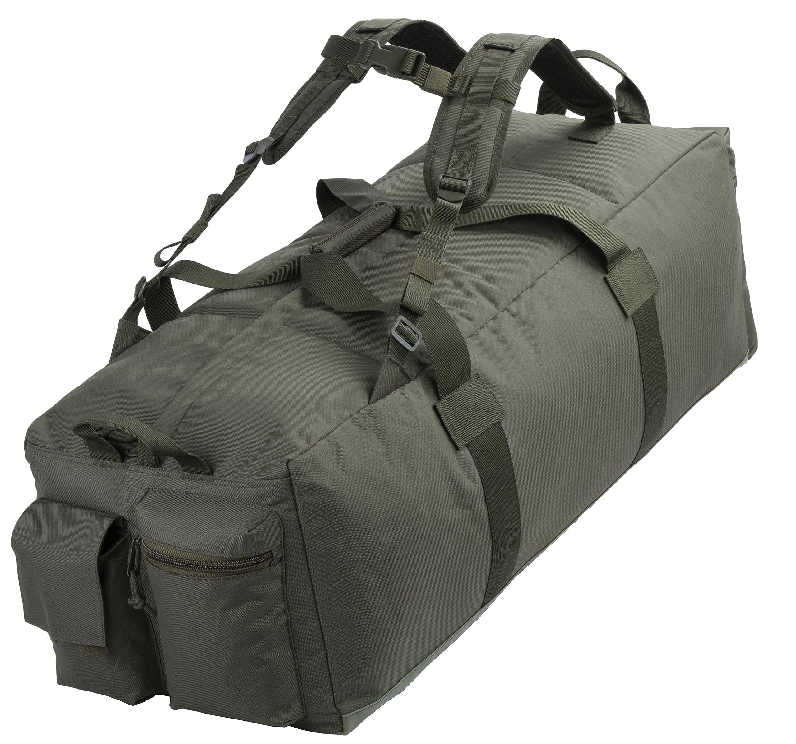 Grande Borsa Militare Borsa per Attrezzature Sportive Borsa da Palestra Borsa da Viaggio per Gli Uomini con Cinghie Removibili dello Zaino 90 Litri