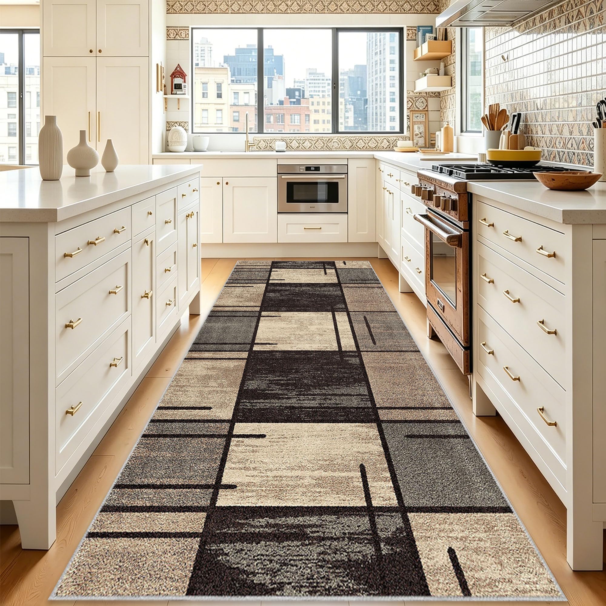 Tapis Couloir Antidérapant Long Rug 100 x 160 cm
