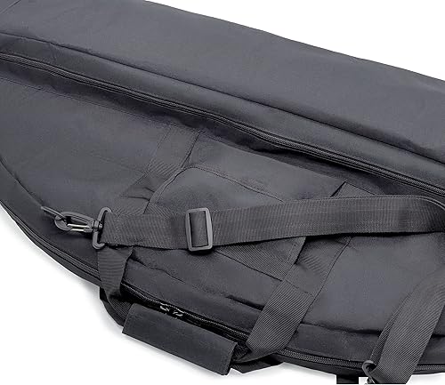 Miniatura 7 de TaktZeit Estuche de arco compuesto táctico suave para caza 36"44" longitud arco bolsa con correa ajustable