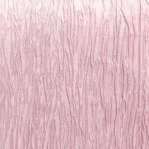 Miniatura 2 de Ultimate Textile Delano - Camino de mesa de tafetán arrugado, 14 x 108 pulgadas, color rosa