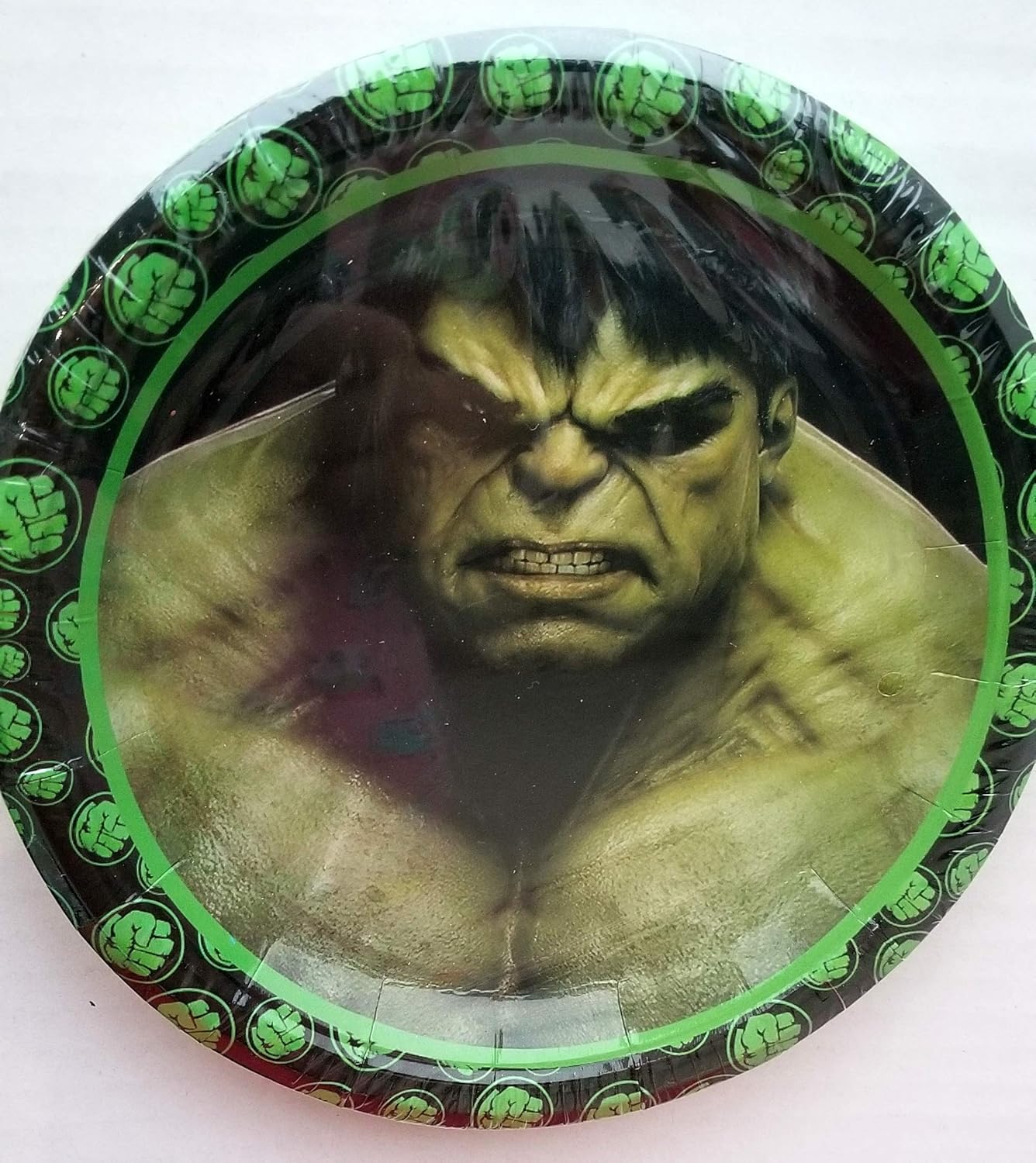 Gallmark The Incredible Hulk Party Plates Cake Birthday