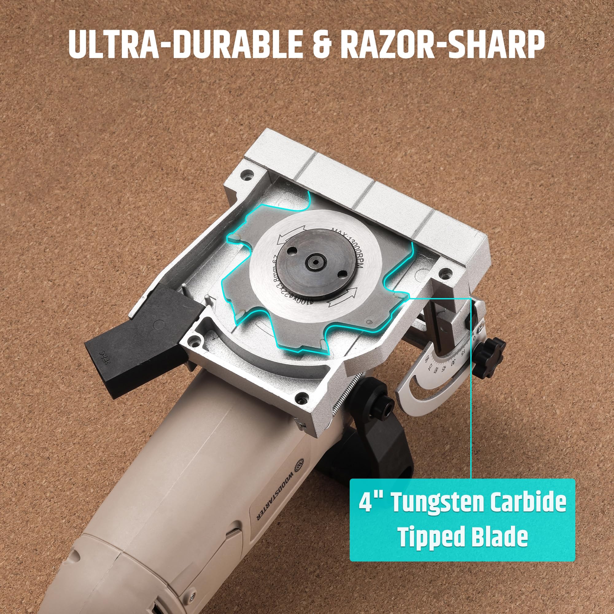 Biscuit Joiner Tool - 8.5 Amp Plate Joiner -2