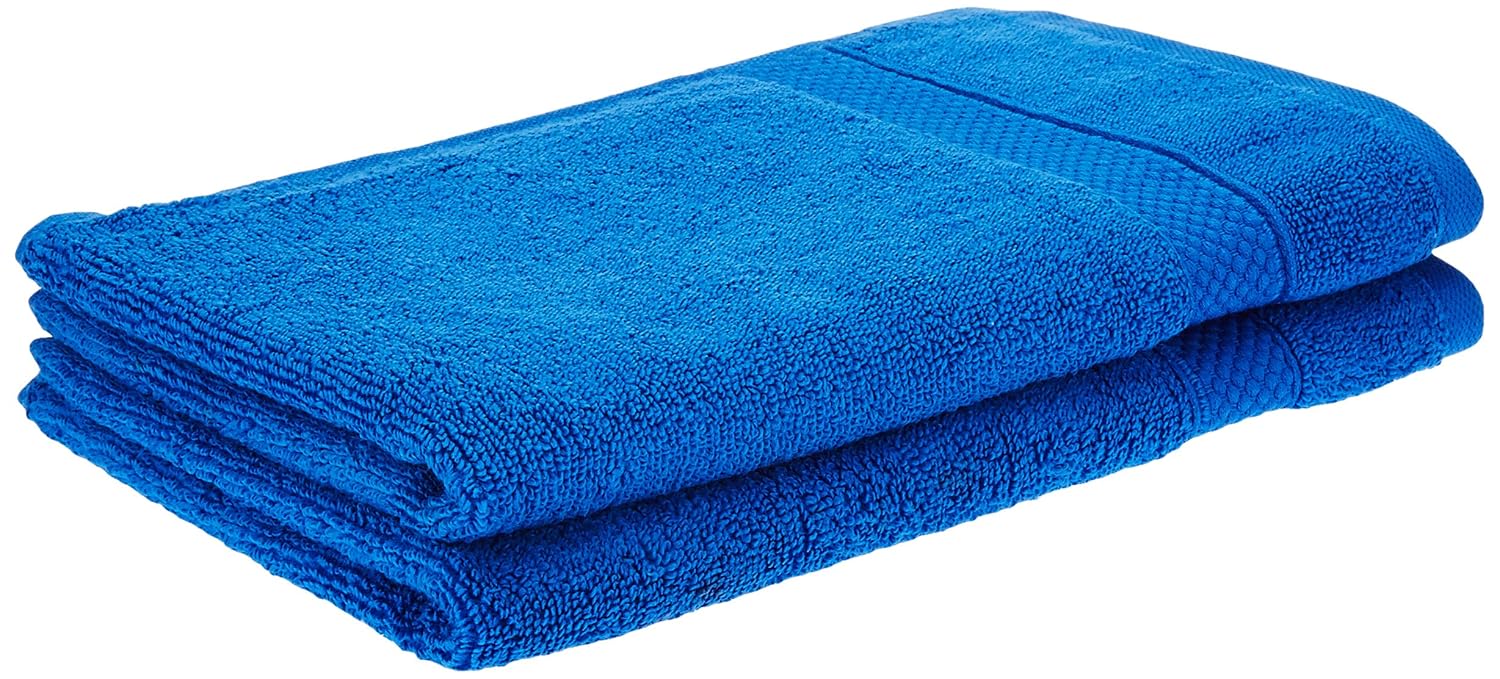 Portico New York New Ultra lux 550 GSM Hand Towel Blue Amazon.in Home & Kitchen