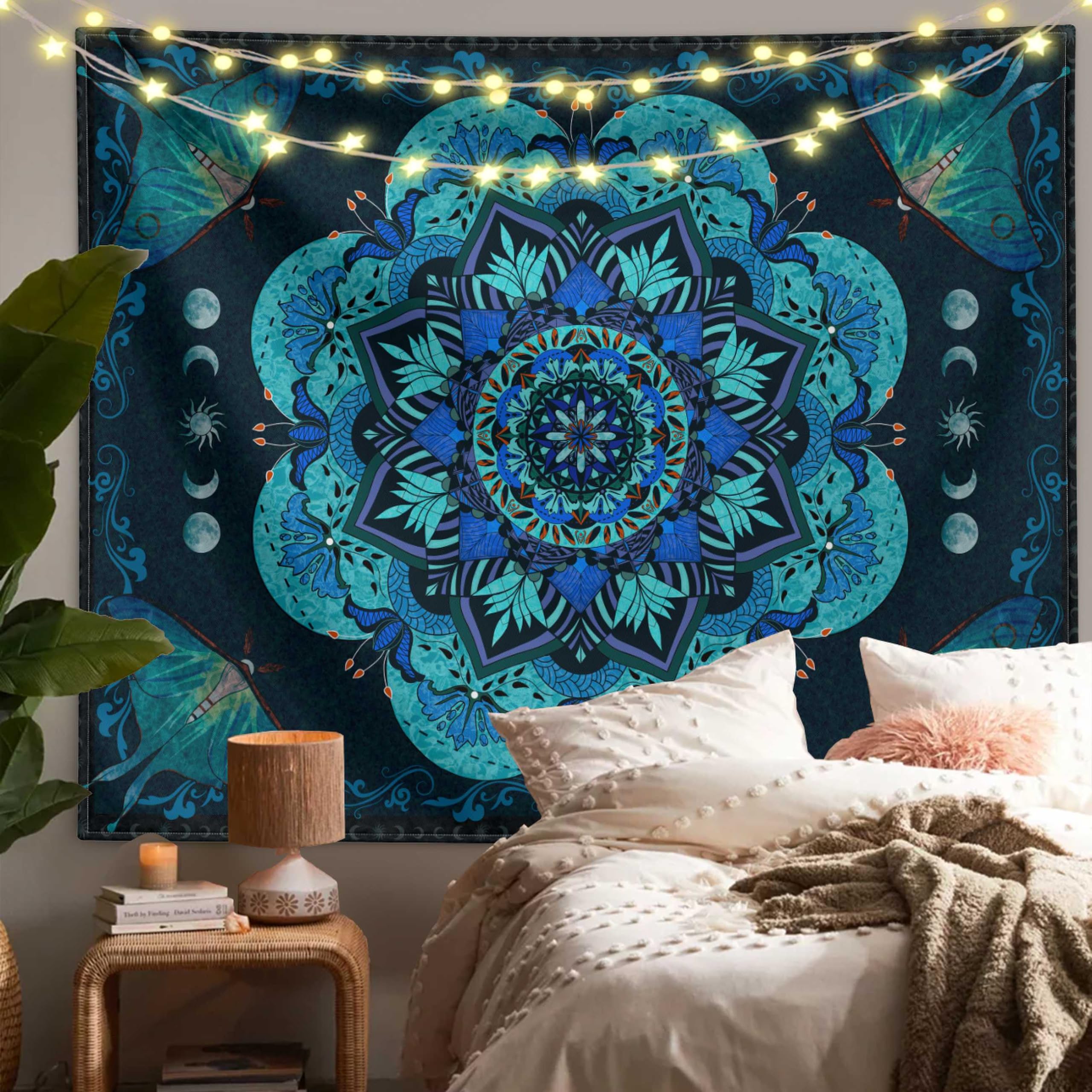 LZBXBXDA Mandala Boho Tapestry Wall Hanging Home Decor