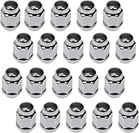 Dorman 711-265 Chrome Acorn Bulge Seat Lug Nuts 1/2-20 Thread, 20 Pack for Ford Ranger, Jeep Wrangler, Dodge & More
