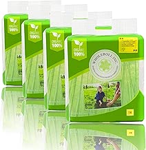 WHOLEROLL Organic Bamboo Toilet Paper, No Chemicals, Hypoallergenic for Sensitive Skin, Zero Trees Waste, All Natural Eco Friendly Bath Tissue #18 Roll Count - coolthings.us