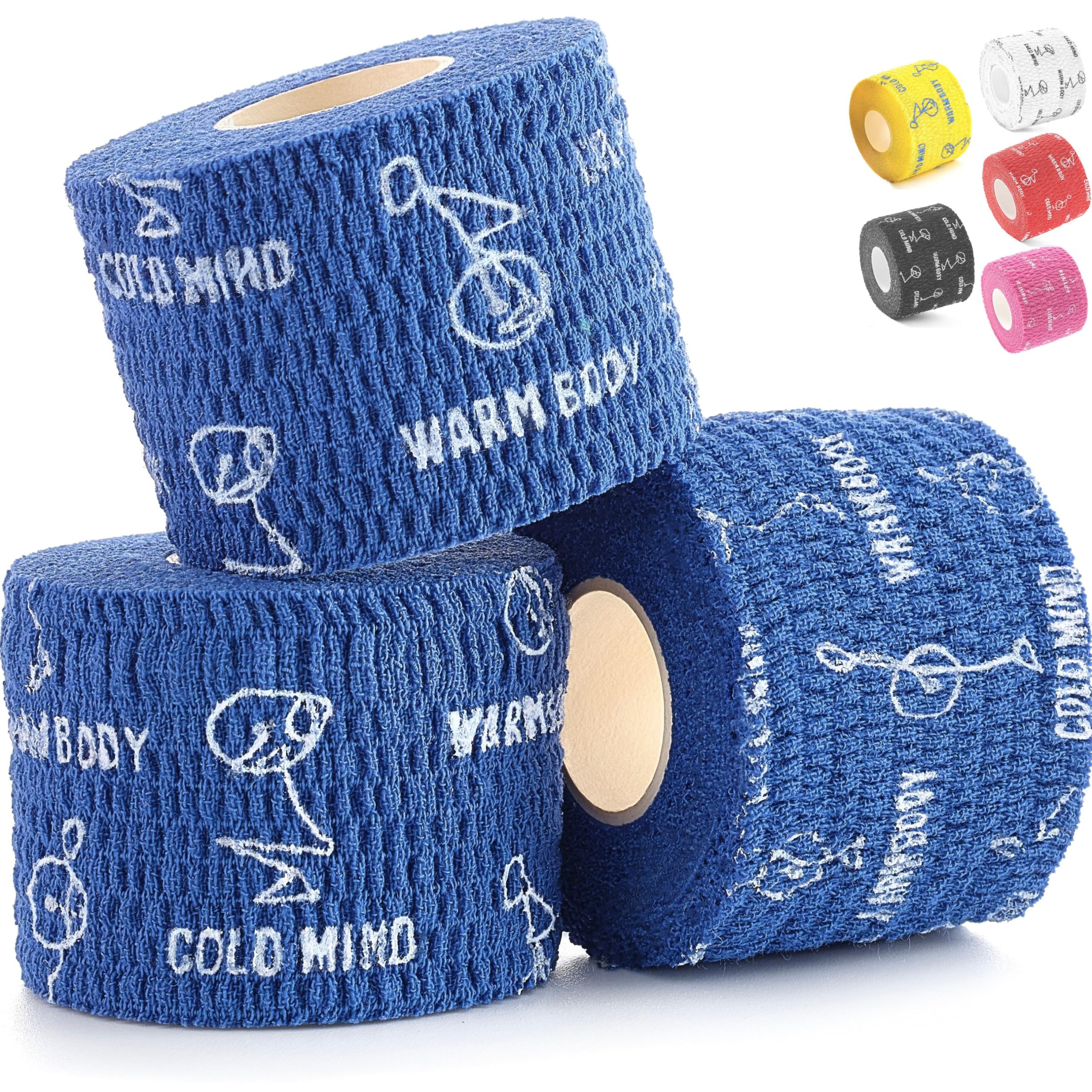 Nastro Per Pollice WARM BODY COLD MIND: La Grip Tape Da Olimpionico Per Powerlifting E Cross Training (4,7m X 5,1cm, Rosso) - 4