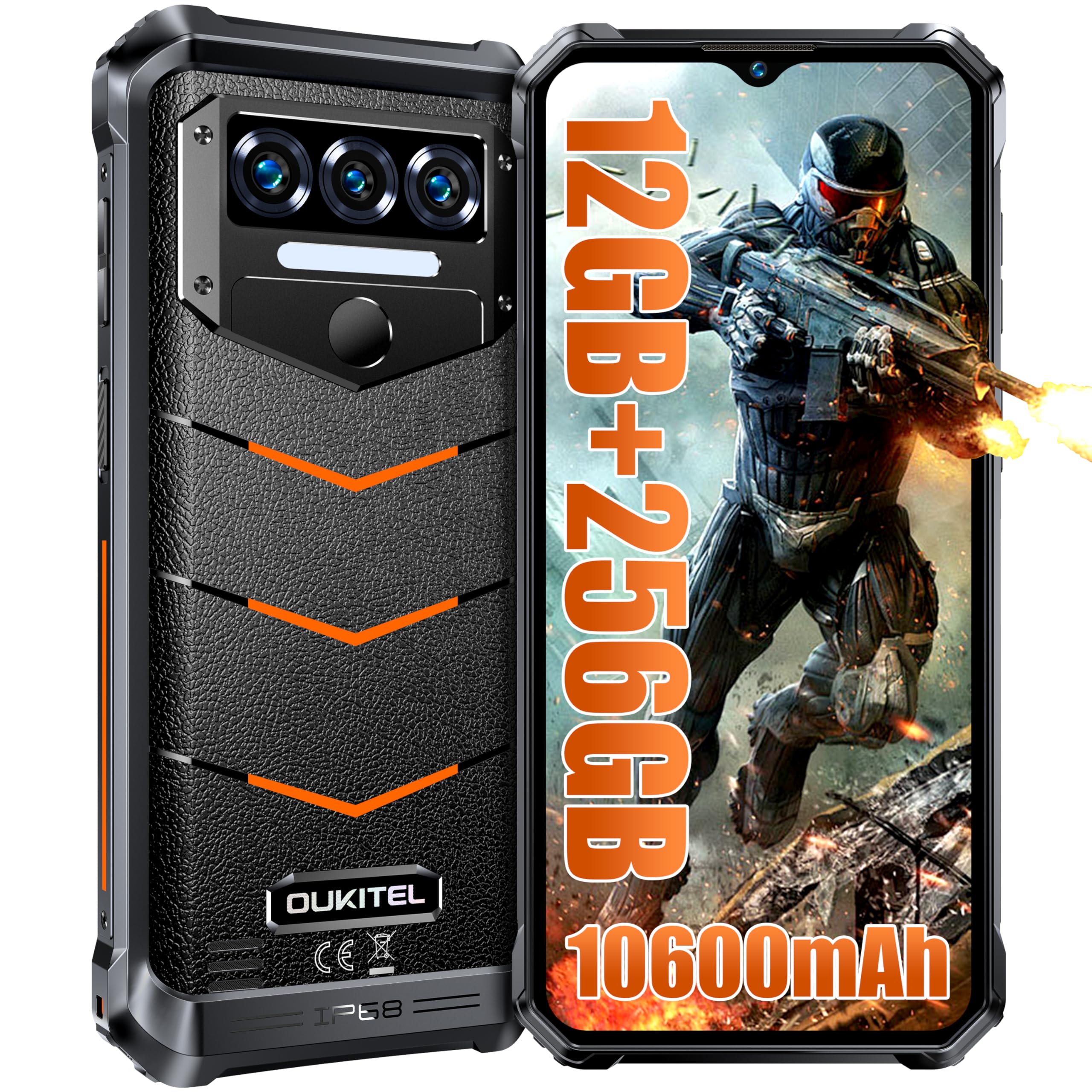 Amazon.com: OUKITEL WP38 Rugged Smartphone Unlocked - 2024 12GB