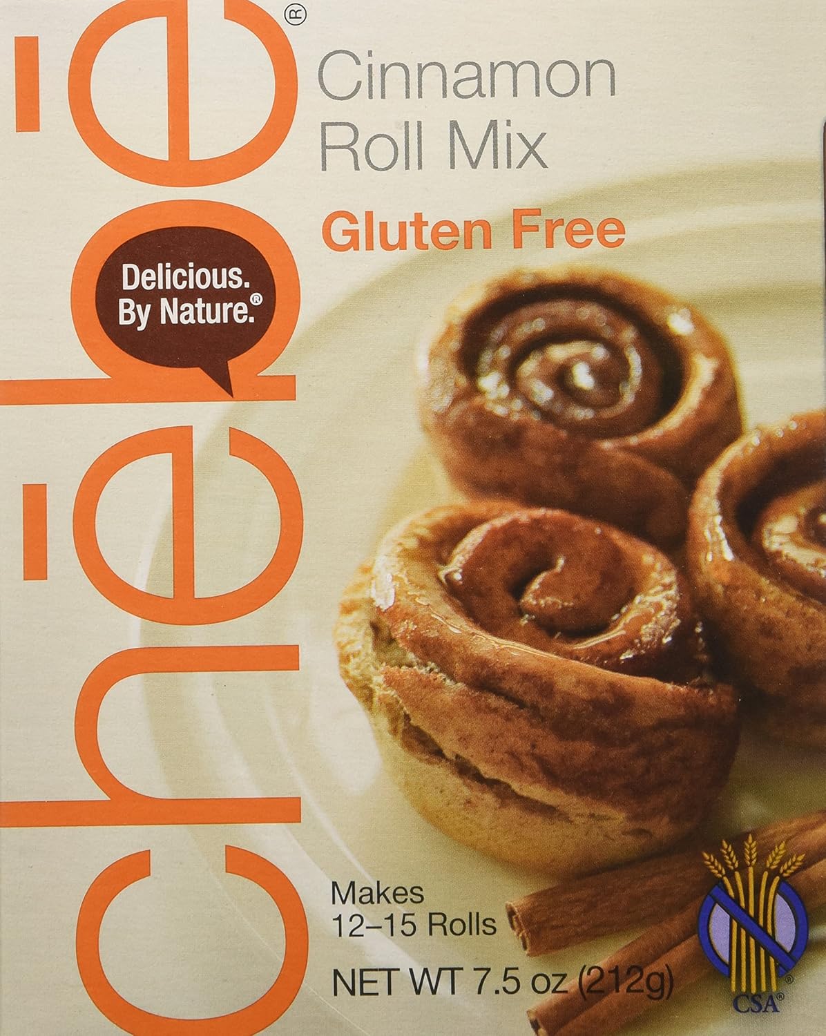Chebe Bread Cinnamon Roll Mix, Gluten Free, 7.5-Ounce Box (Pack of 8)