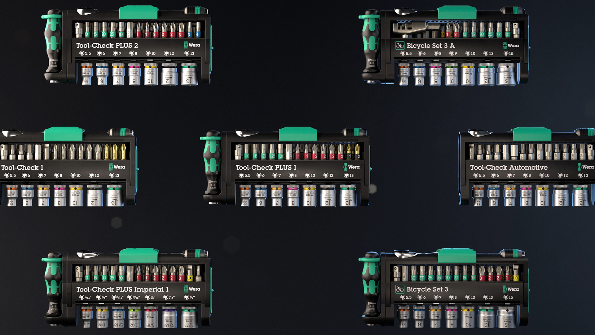 Wera 05049070001 Tool-Check Combi 1, 40 pieces - Amazon.com