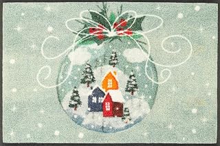 Wash+Dry Zerbino Snow Globe 50 x 75 cm, interno ed esterno, lavabile, colorato