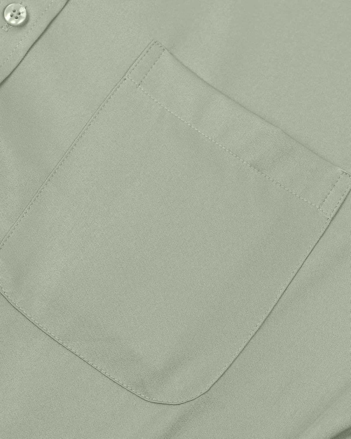 Alimens & Gentle Men's Dress Shirts Long Sleeve Wrinkle-Free Stretch Shirts Solid Formal Button Down Shirt with Pocket - Image 5