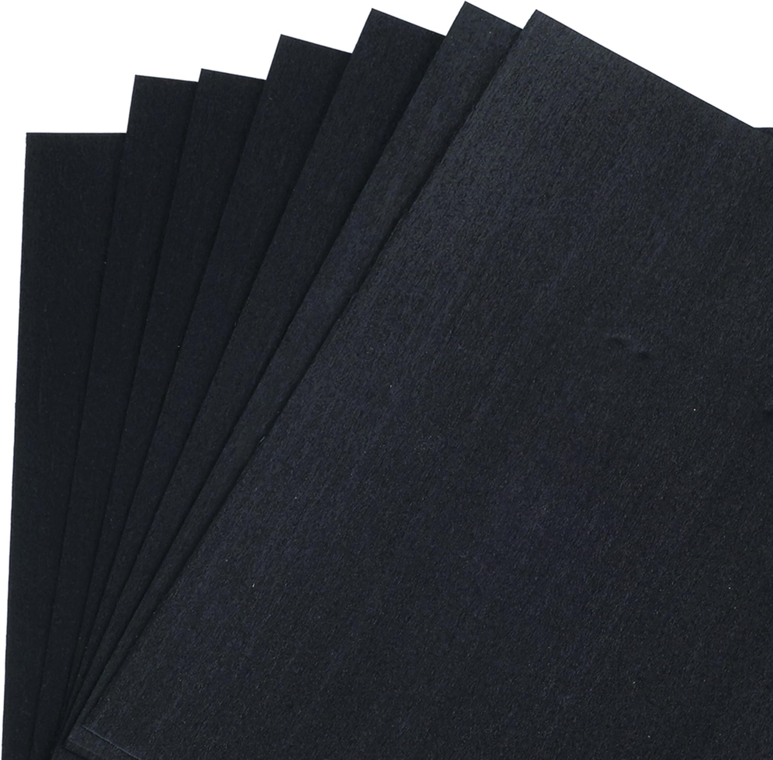 Dyed Black Veneer 8" X 8", 7-Piece
