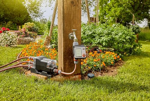Gardena Water Distributor automatic: 6-point distributor, simple operation, space-saving, allows flexible use, ideal even at low water pressure, 3/4 inch outer threads (1197-20) - 4