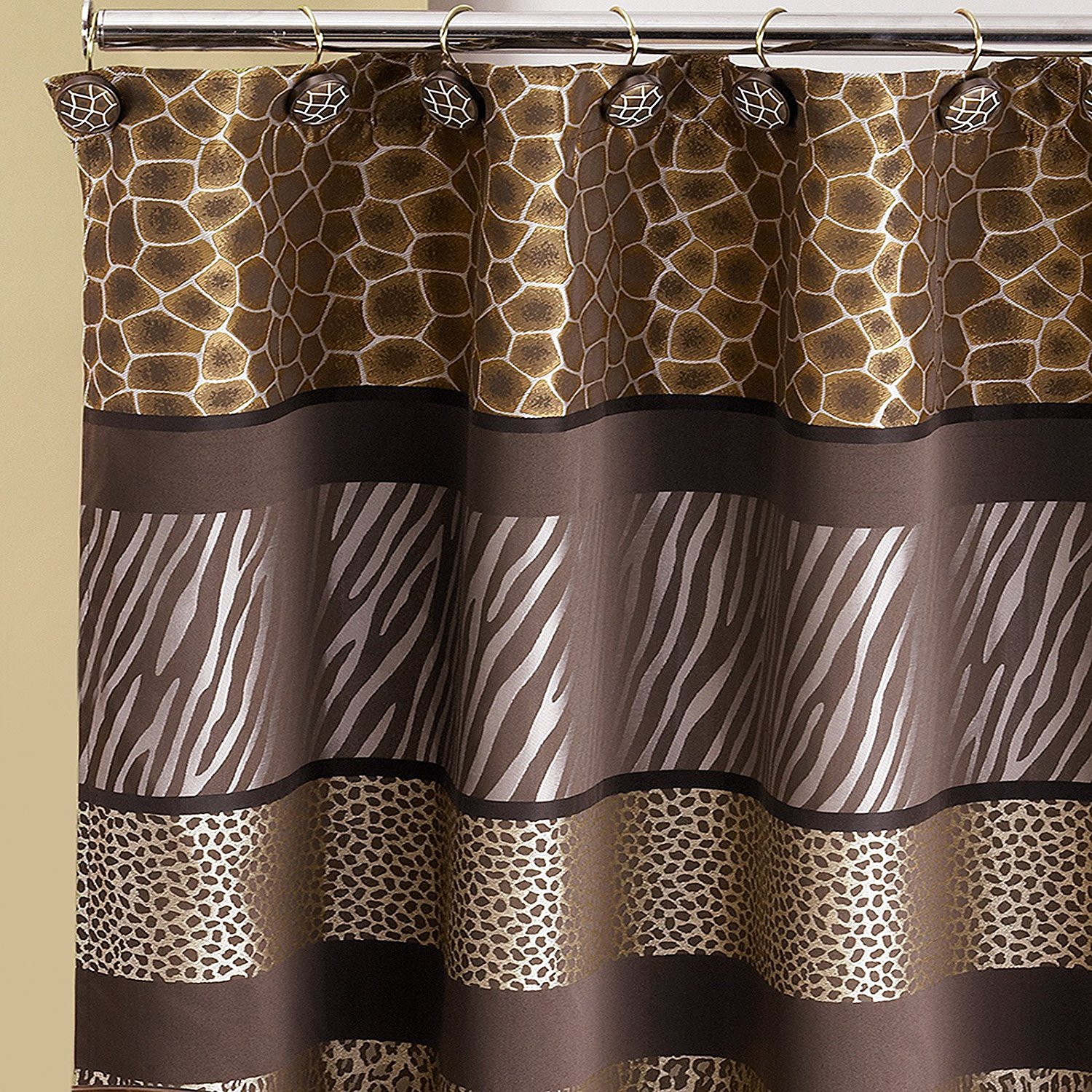 Animal Print Shower Curtains Curtains & Drapes