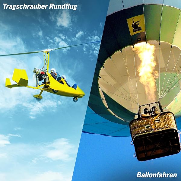 JOCHEN SCHWEIZER Geschenkbox Fliegen & Fallen, freie Erlebnisauswahl an 441 Orten, Erlebnis-Gutschein für 1 Person - 4
