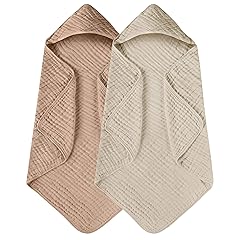 Yoofoss Hooded Baby Towels Baby Bath Towel with Hood for Babies Infant Toddler Kids