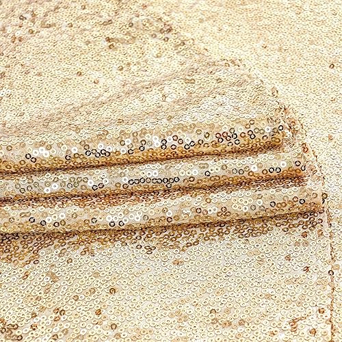 Miniatura 41 de Falda de árbol de Navidad de lentejuelas: Falda de árbol de bronce de 24 pulgadas, falda de satén con lentejuelas Falda de árbol pequeño