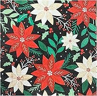 Vista 8 de Servilletas de papel de Pascua de Navidad de 13 x 13 pulgadas, 20 unidades, 3 capas, impresas, para arte, cena y fiesta, servilletas desechables