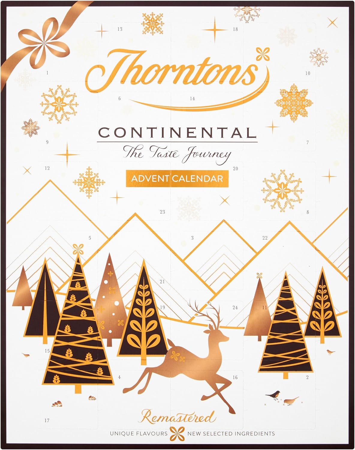 Thorntons Seasonal Continental Advent Calendar 278 g (Pack of 3