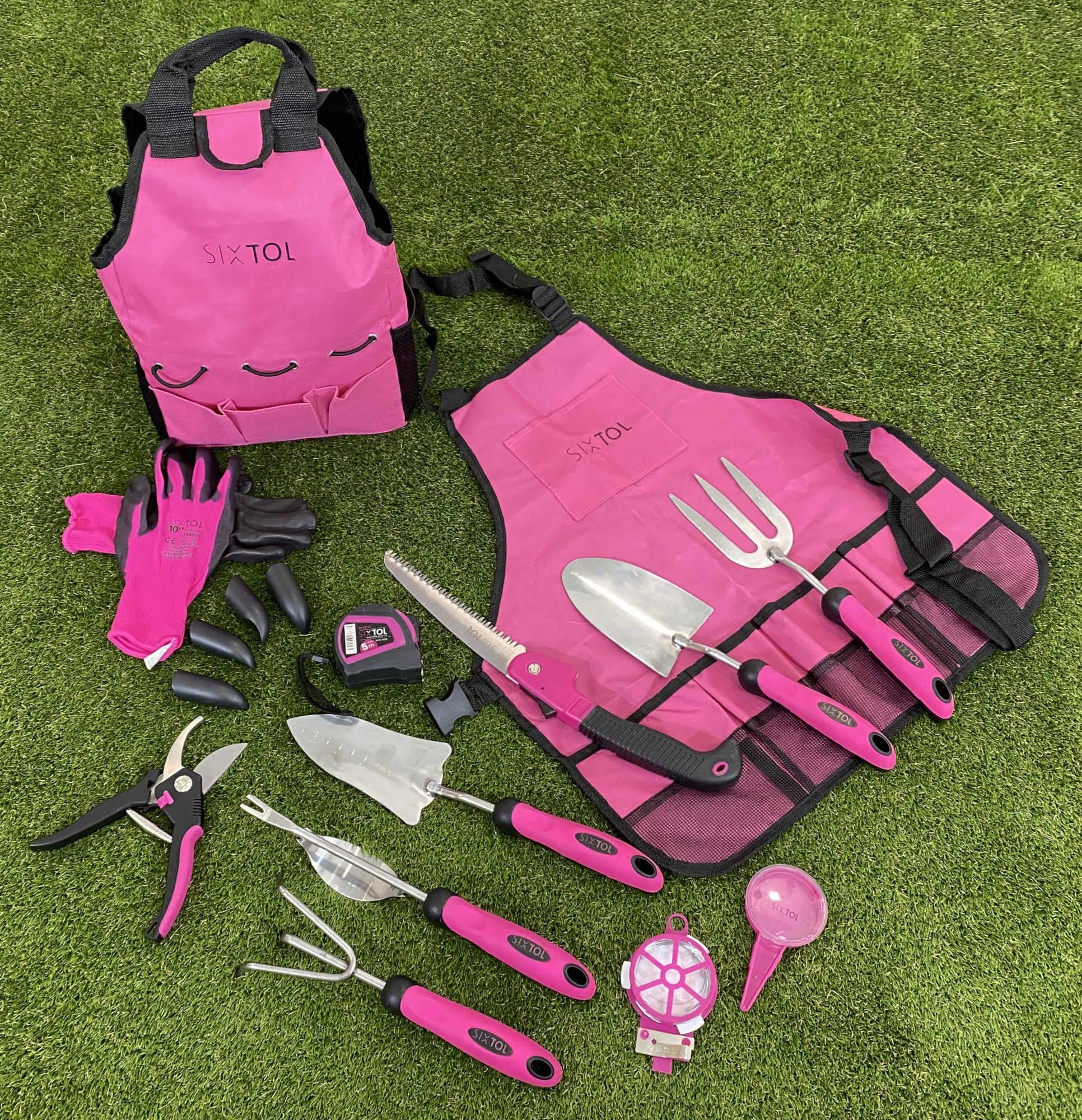 Garden Pink 12 Kit d'outils de Jardin
