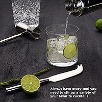 Vista 5 de Mikasa Juego de herramientas de barra Bliss con soporte de madera, 8 piezas