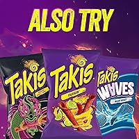 Vista 7 de Takis Blue Heat Rolled Tortilla Chips, sabor a chile picante, caja multipaquete con 14 bolsas de 9.9 onzas