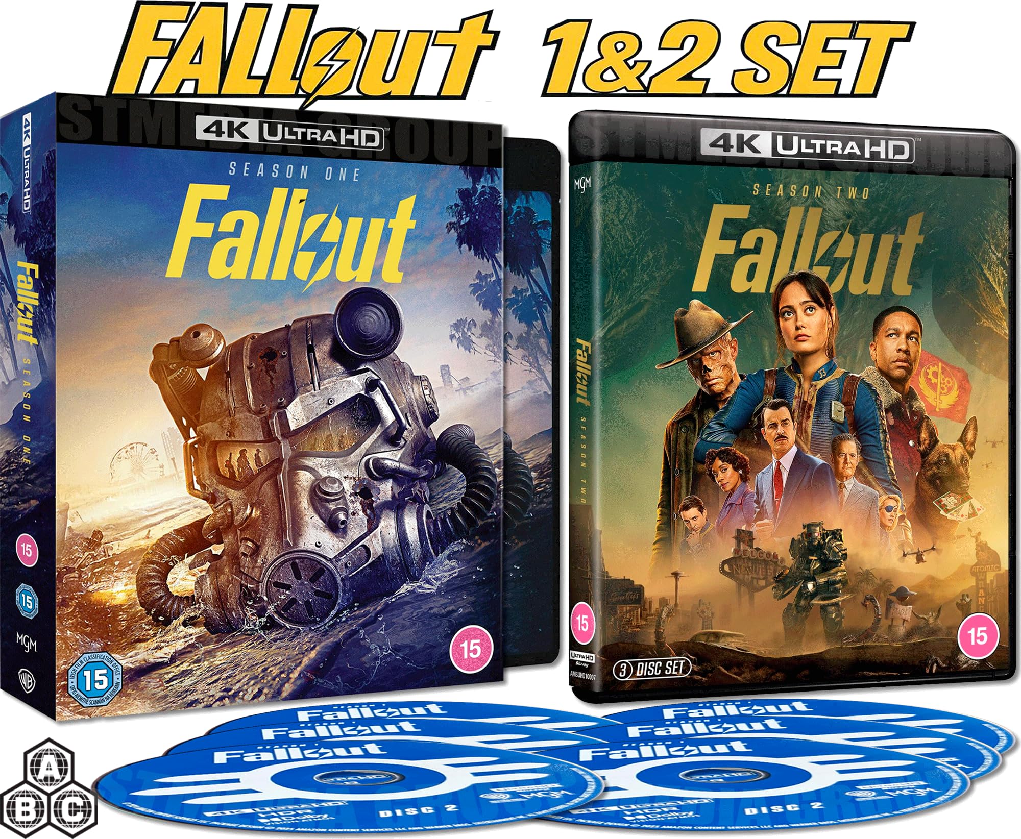 Fallout: Seasons 1 & 2 – Complete Collection (Special Features) [6-Disc Set] [4K Ultra HD] [Region Free]