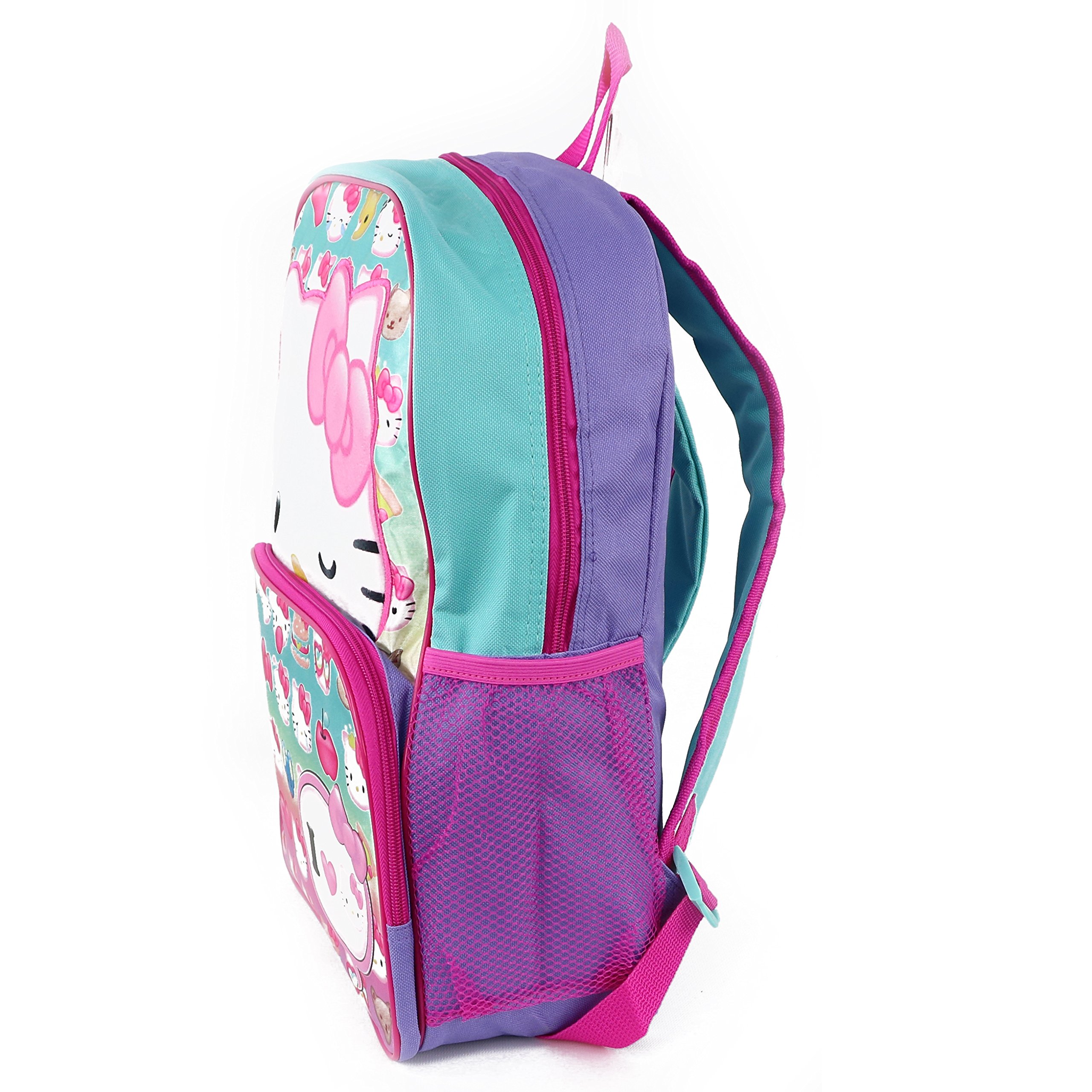 hello kitty emoji backpack Hello Kitty Emoji Plush Feel Pink Wink 16 Backpack School