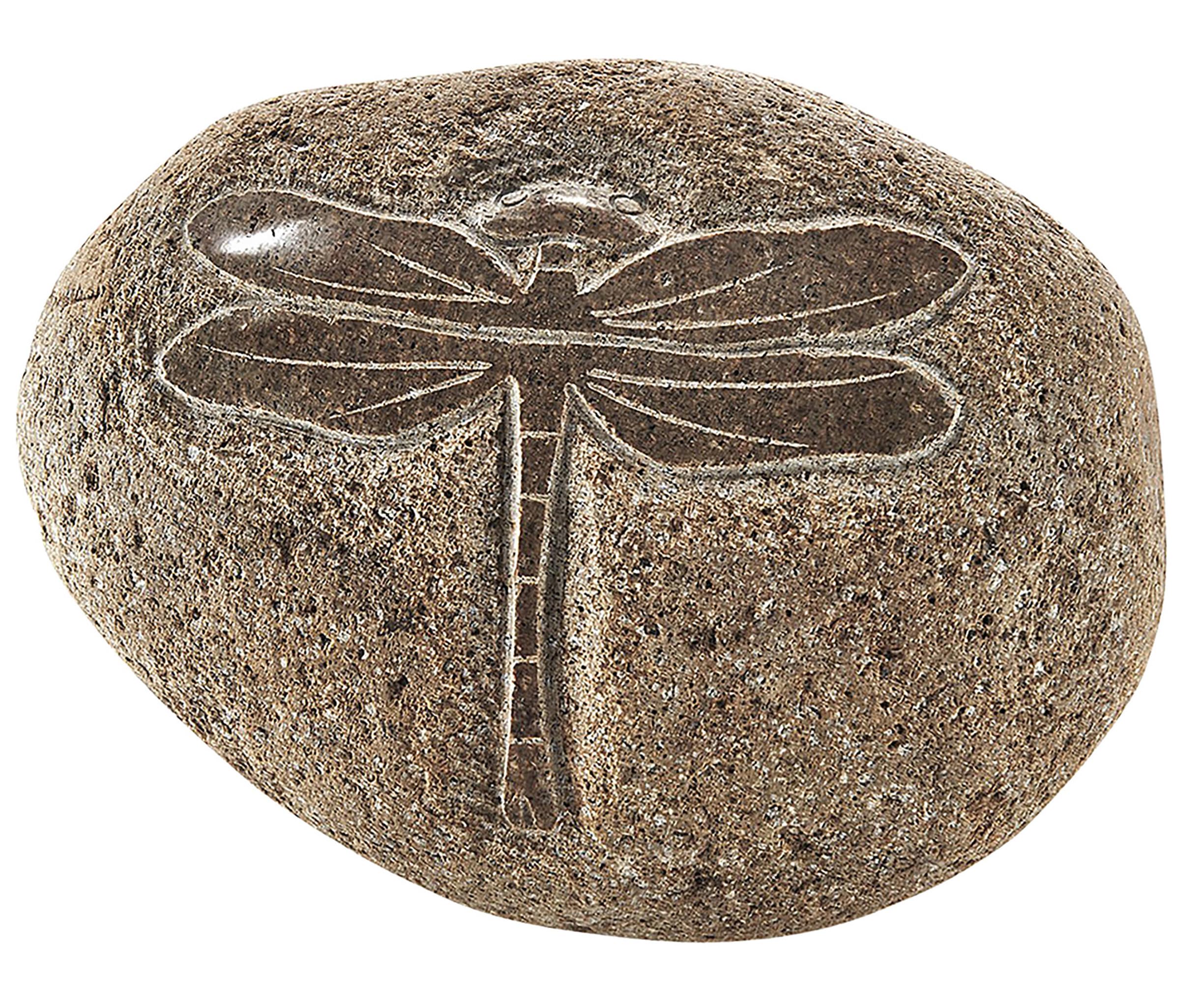 Kobolo Kamień dekoracyjny Dragonfly z kamienia naturalnego