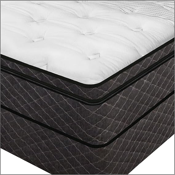 InnoMax Luxury Support Harmony Dual Digital Pillow Top Air Bed Mattress, California King