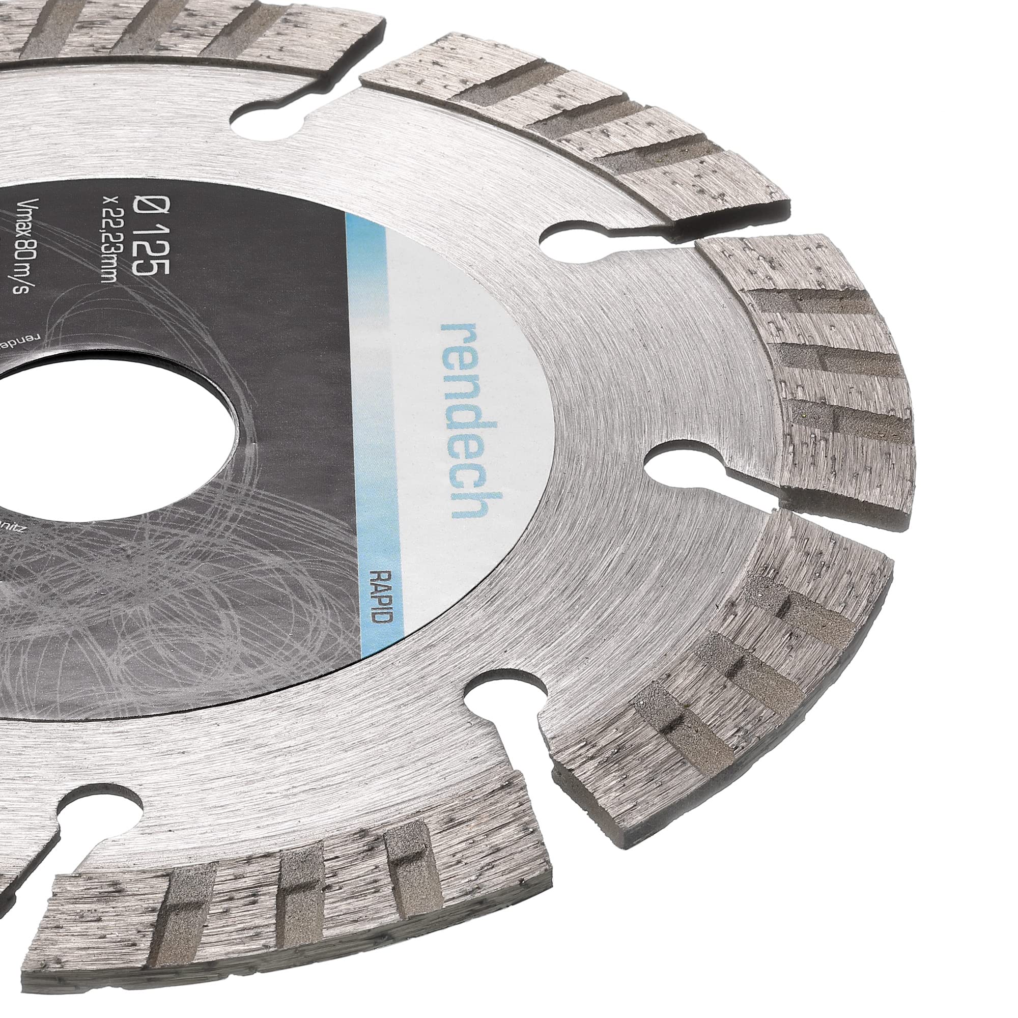 Diamant-Trennscheibe 125 X 10 X 22,23 Mm – Rapid PRO 3+1 Für Beton, Stahlbeton, Pflaster Von Baumesser