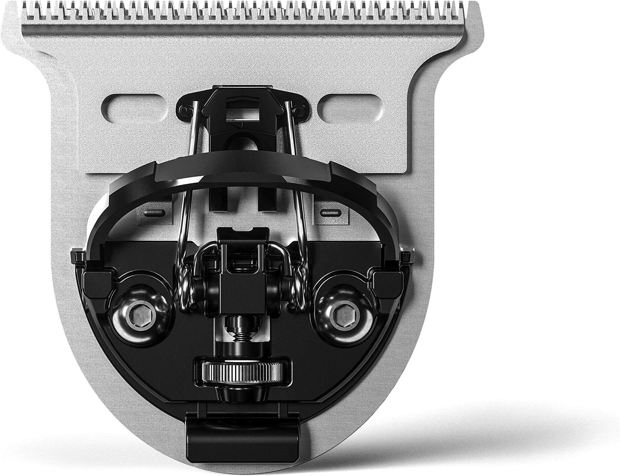 Bevel T Blade Trimmer Head Attachment for Increased Control, Fading, and Outlining, Compatible with Bevel Trimmer Only, T Blade Trimmer for Men, Silver