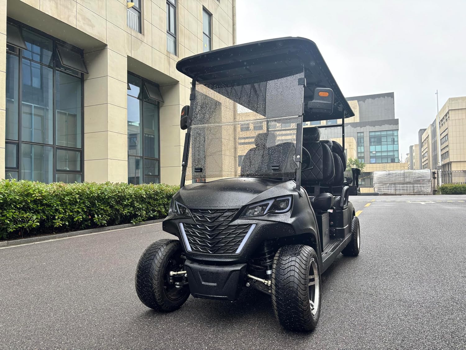 GO UP 4+2 Golf Cart Sightseeing Vehicle Patrol Vehicle，48V150AHlithium Battery