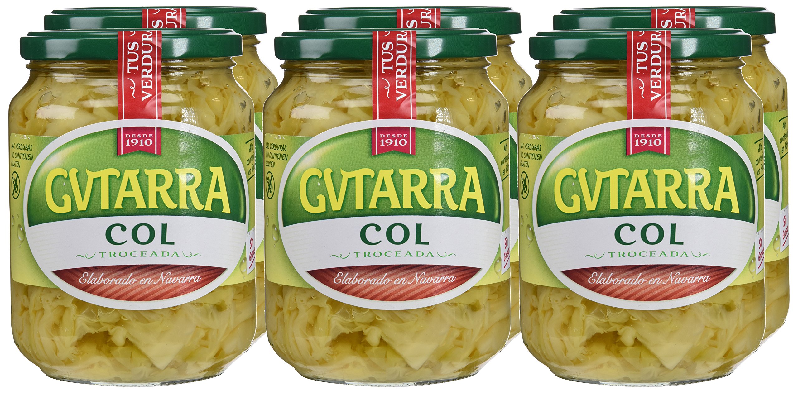 Gvtarra Col-Repollo Paquete 6 x 400 gr
