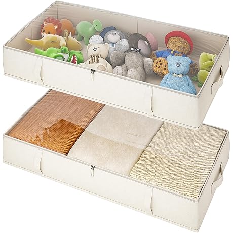Vailando Under Bed Storage Bins: The Ultimate Solution for Under-Bed Clutter
