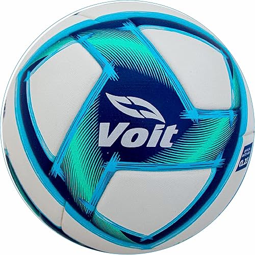 Miniatura 7 de Voit Pro Official Match Ball - Liga MX Talla 5 - Aerodinámica y durabilidad mejoradas - Tecnología para la prevención de humedad y absorción de