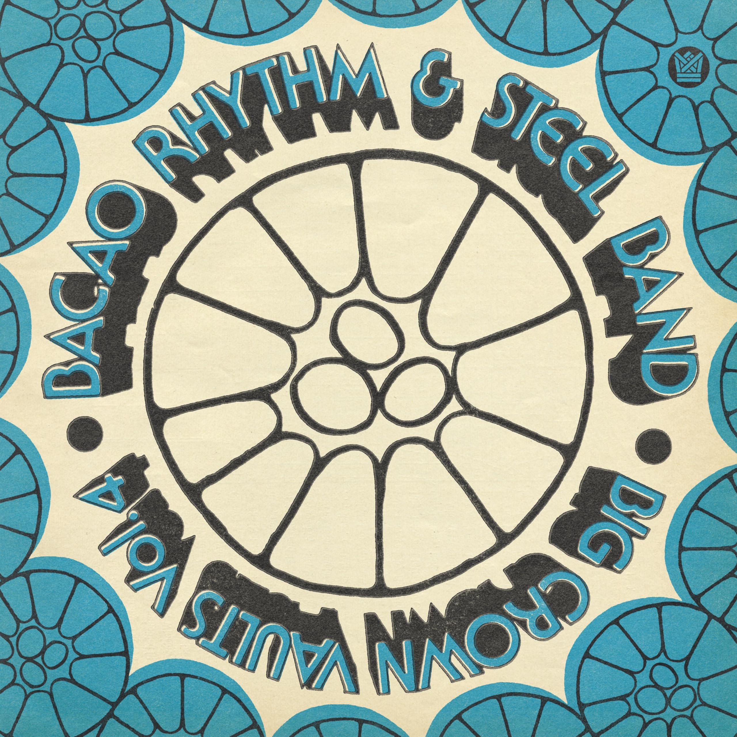 BACAO RHYTHM & STEEL BAND - Big Crown Vaults Vol 4 - CLEAR & BLUE SMOKE VINYL LP
