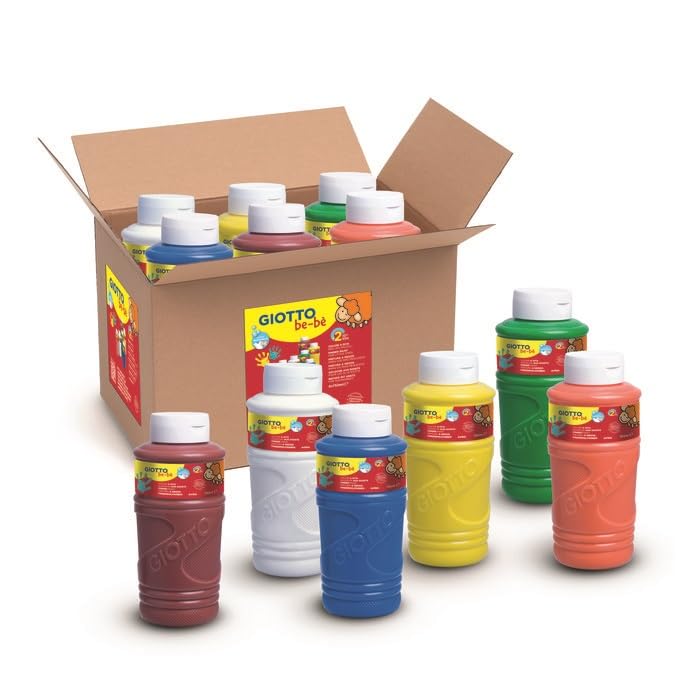 Giotto Bebe' Juego De Colores A Base 6 X 750 Natural