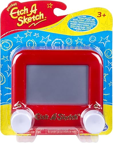 Spin Master Etch A Sketch Classic Mini Pocket Version